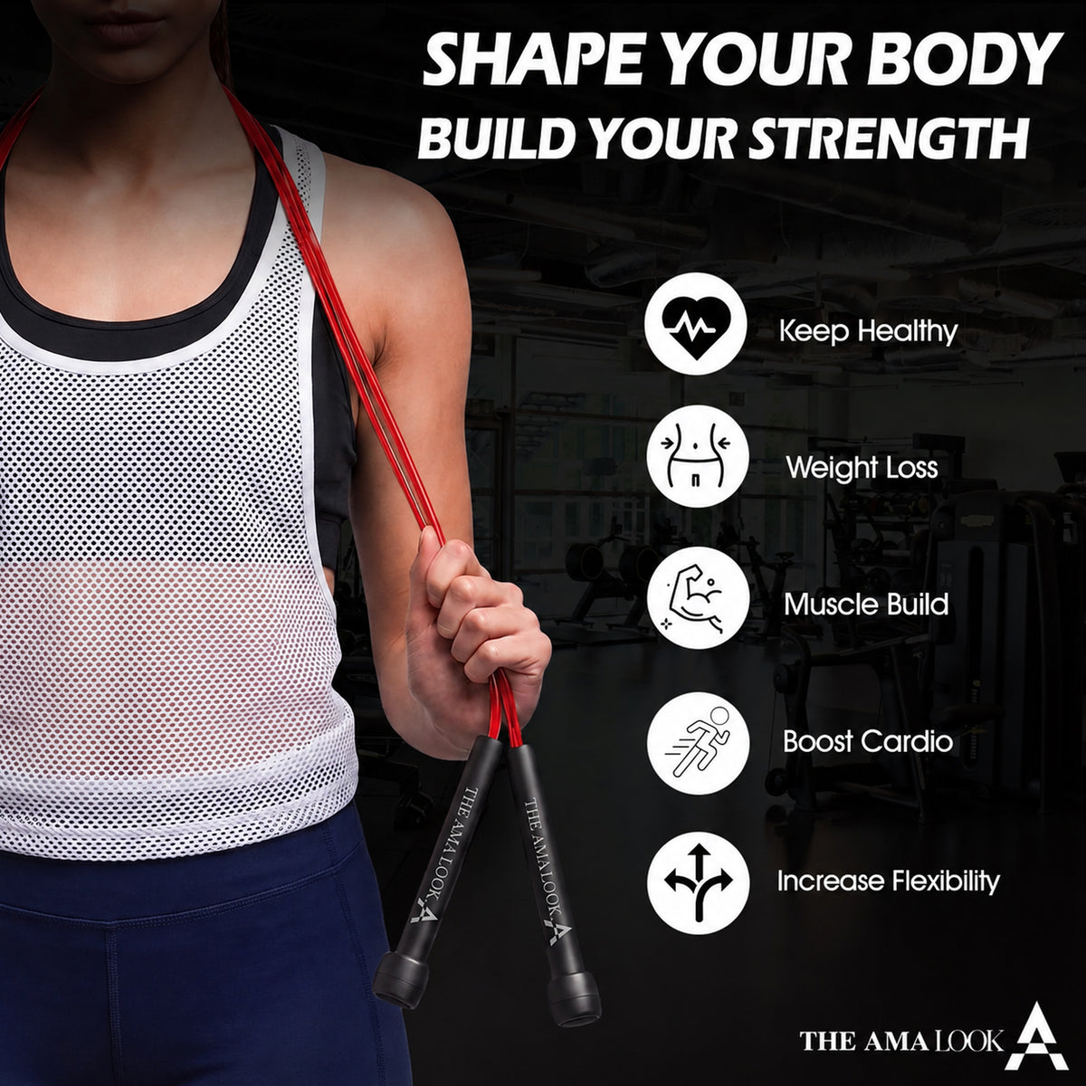 THE AMA LOOK Skipping Rope R1