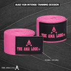 The AMA LOOK Knuckle Protected Hand Wraps P1
