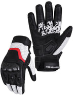 The AMA Look Summer Racing Gloves – Carbon Knuckle Protection W1