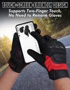 The AMA Look Summer Racing Gloves – Carbon Knuckle Protection R1