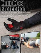 The AMA Look Summer Racing Gloves – Carbon Knuckle Protection R1