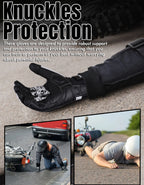 The AMA Look Summer Racing Gloves – Carbon Knuckle Protection W1