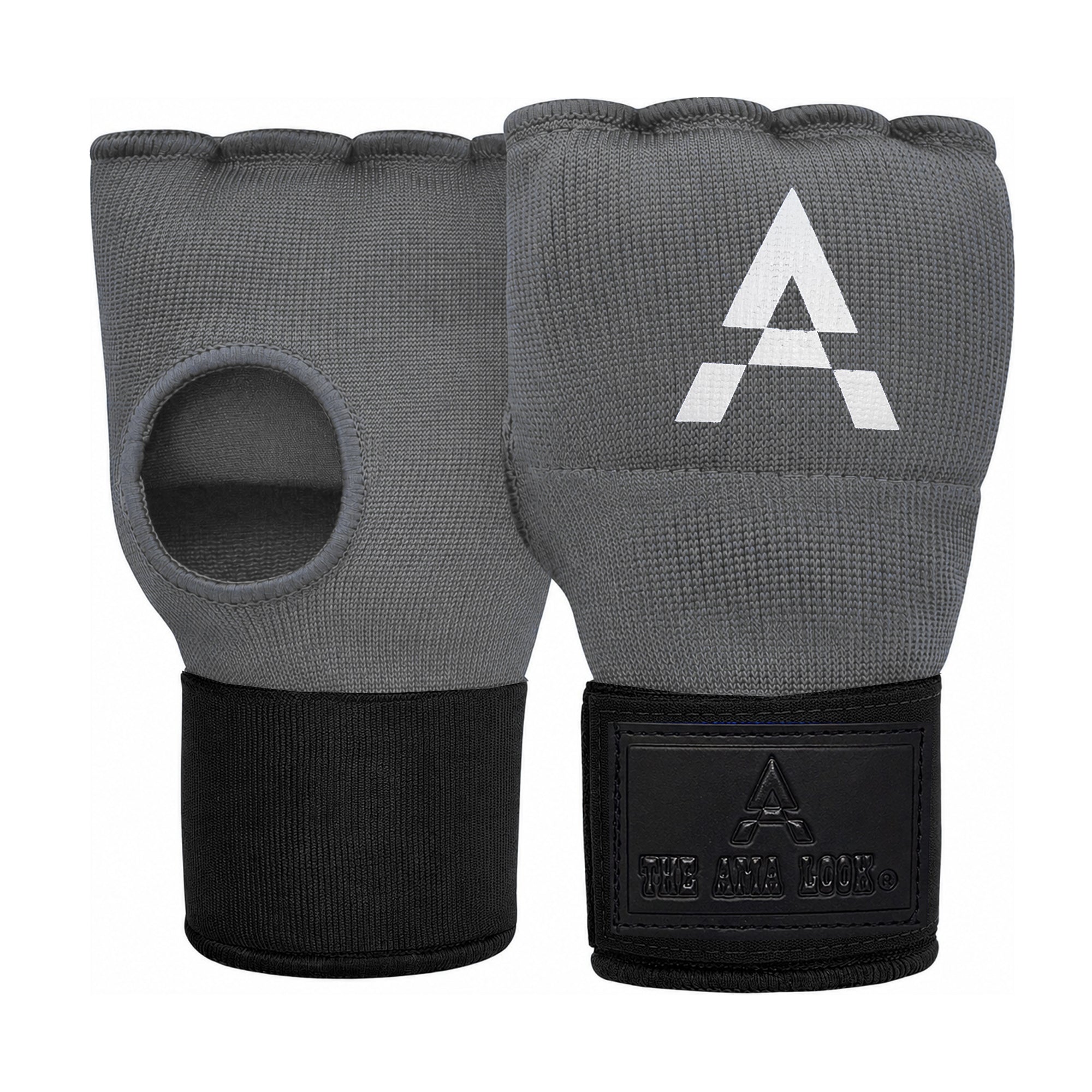 THE AMA LOOK Gel Boxing Hand Wraps Black