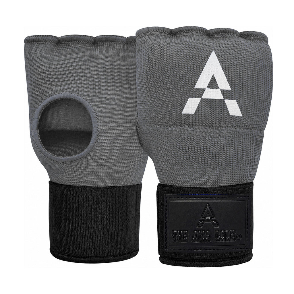 THE AMA LOOK Gel Boxing Hand Wraps Grey