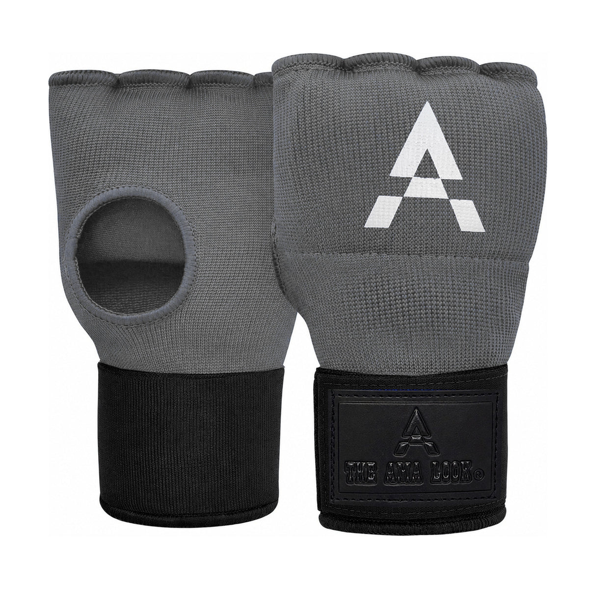 THE AMA LOOK Gel Padded Boxing Hand Wraps Blue