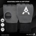 THE AMA LOOK Gel Boxing Hand Wraps Grey