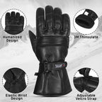 The AMA Look Thermal Motorcycle Gloves with 3M Thinsulate
