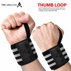 THE AMA LOOK Premium Weight Lifting Wrist Wraps G2