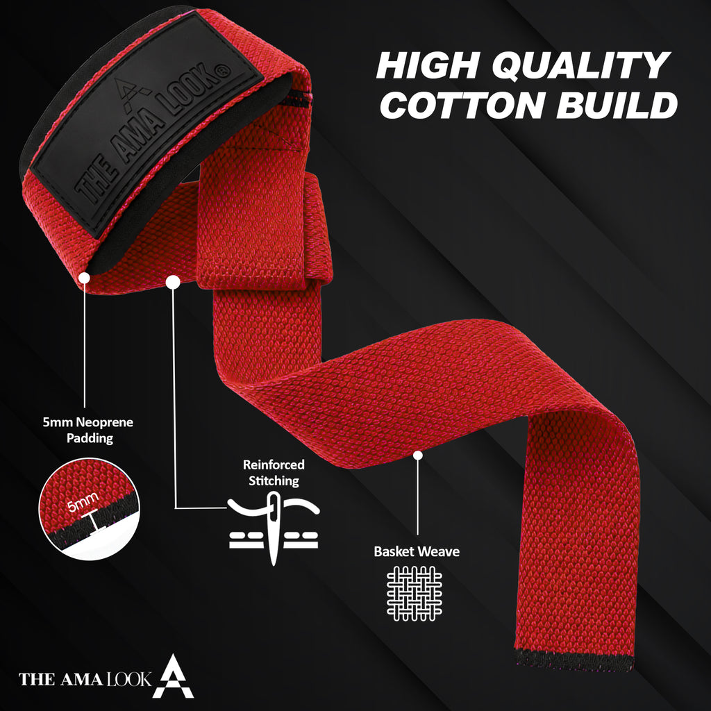 THE AMA LOOK Premium Lifting Straps R1