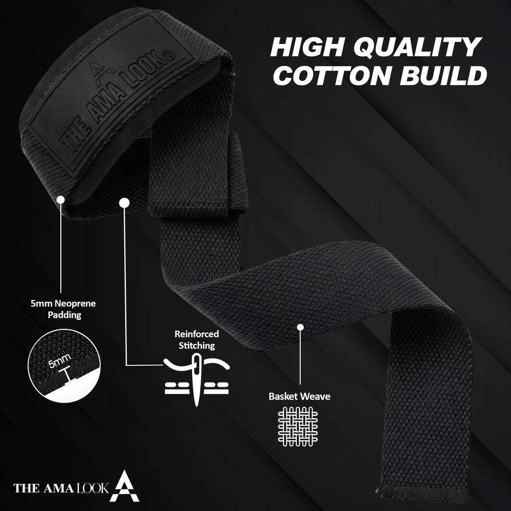 THE AMA LOOK Premium Lifting Straps B1