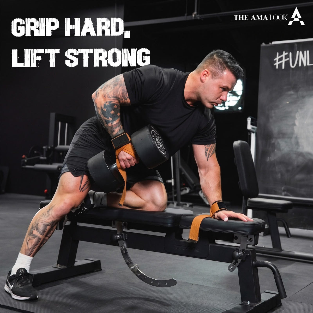 THE AMA LOOK Premium Lifting Straps O1