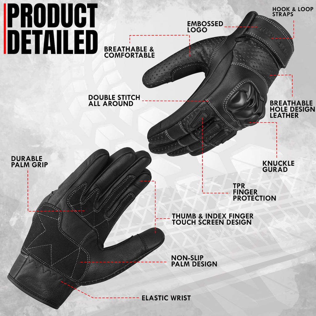 THE AMA LOOK Apex Motorcycle Gloves B1
