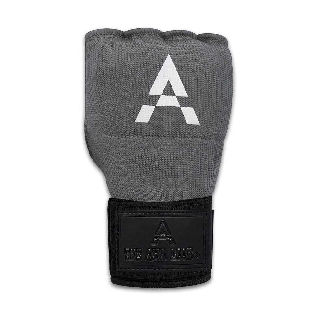 THE AMA LOOK Gel Boxing Hand Wraps Grey