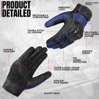 THE AMA LOOK Apex Motorcycle Gloves B2