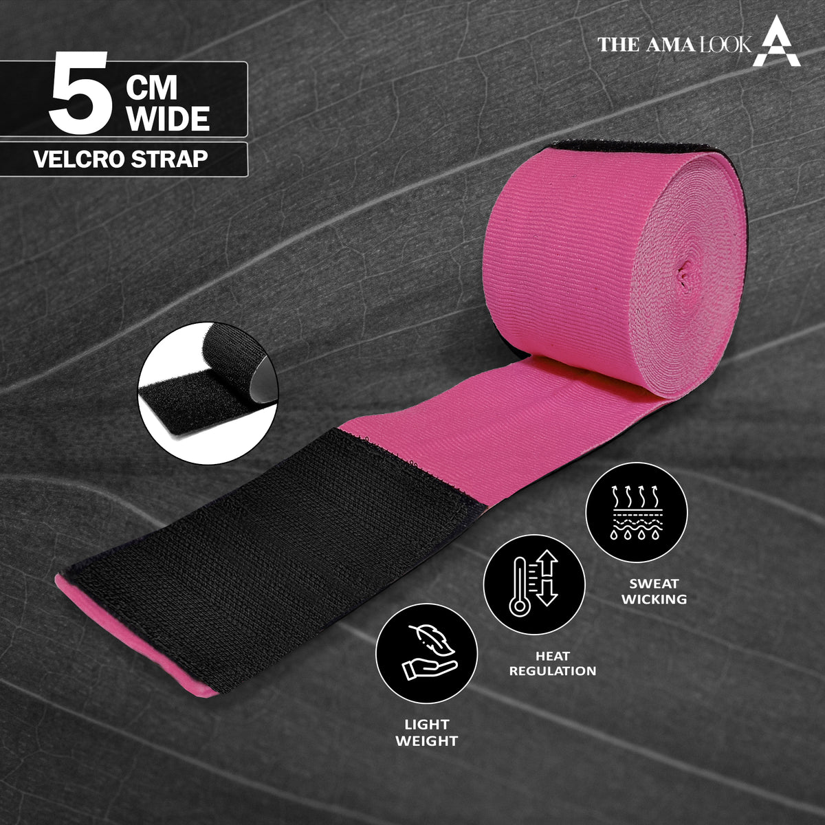 The AMA LOOK Knuckle Protected Hand Wraps P1