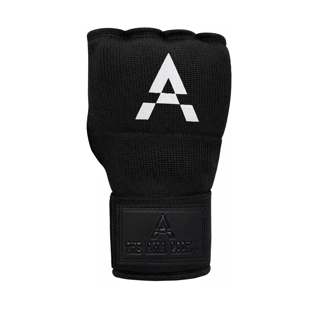 THE AMA LOOK Gel Boxing Hand Wraps Black
