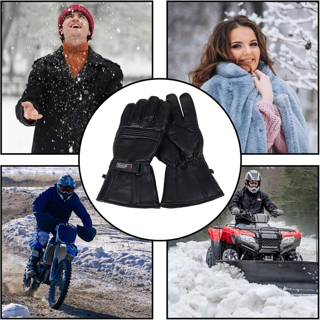 The AMA Look Thermal Motorcycle Gloves with 3M Thinsulate