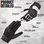 THE AMA LOOK Apex Motorcycle Gloves W1