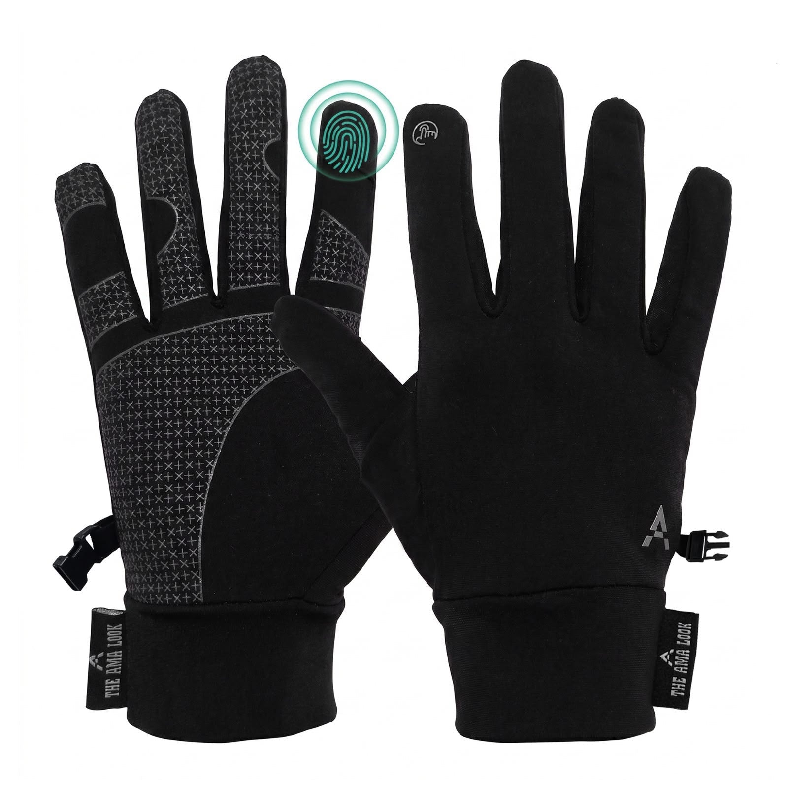 The AMA LOOK Anti-Slip Thermal Gloves