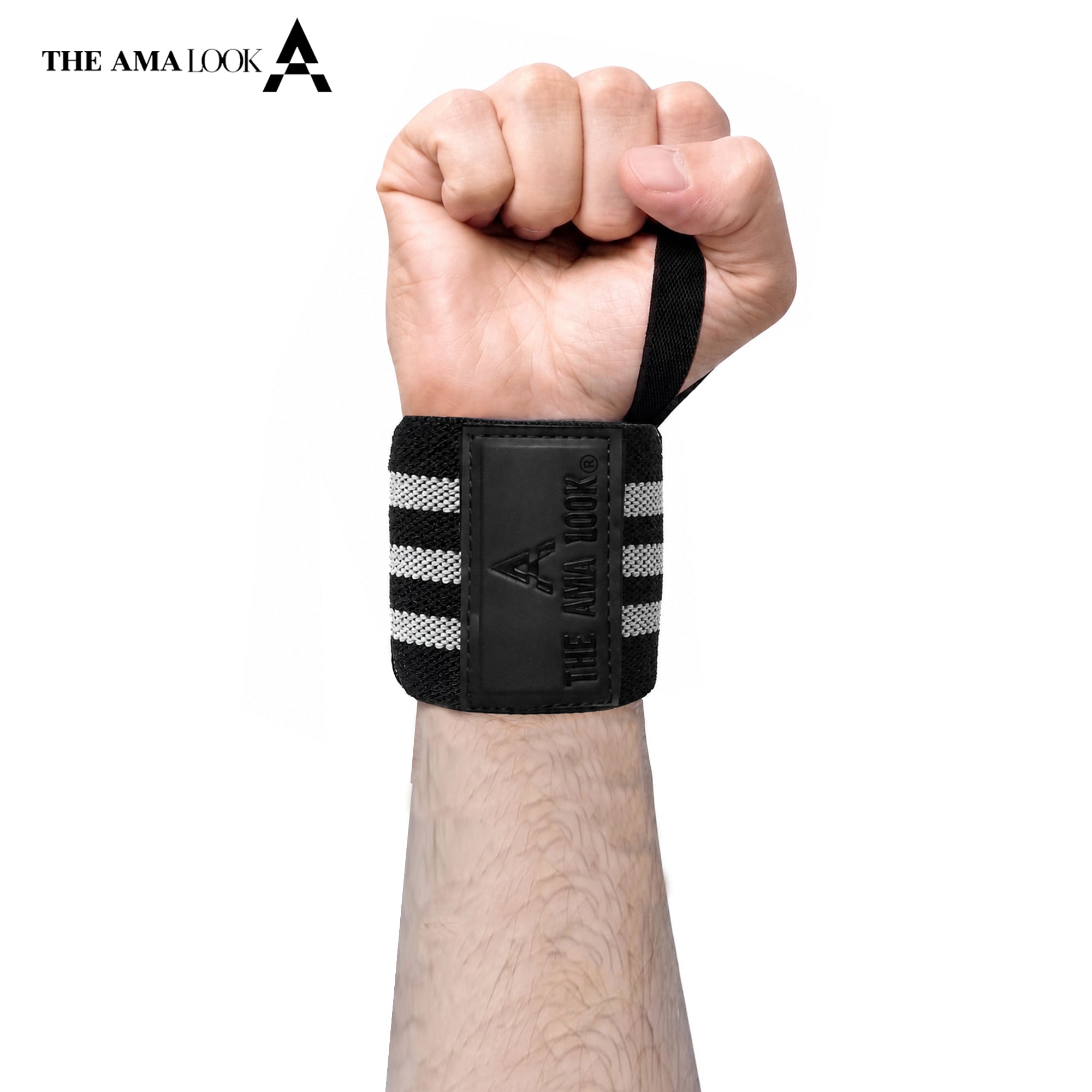 THE AMA LOOK Premium Weight Lifting Wrist Wraps G2
