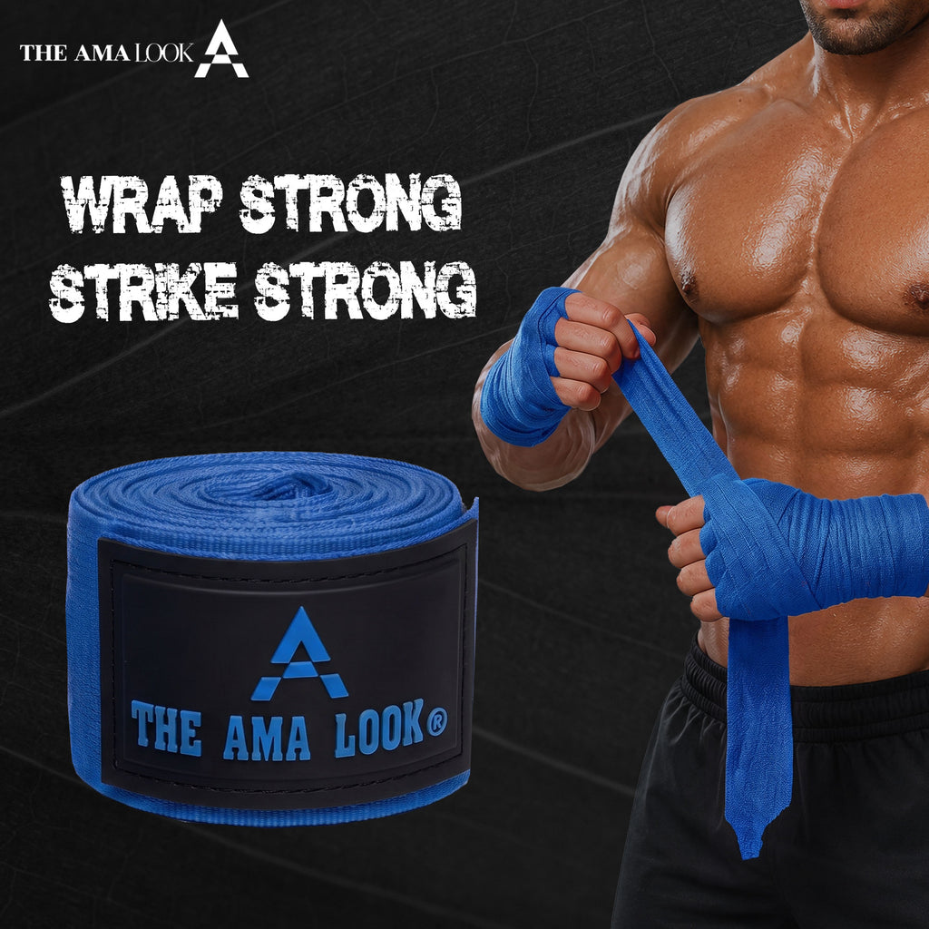 The AMA LOOK Knuckle Protected Hand Wraps B2