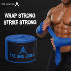 The AMA LOOK Knuckle Protected Hand Wraps B2