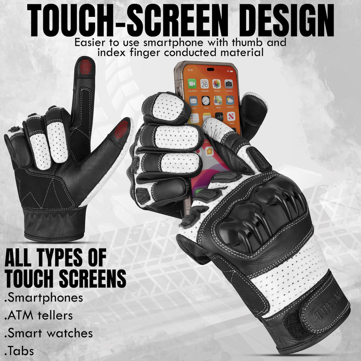 THE AMA LOOK Apex Motorcycle Gloves W1