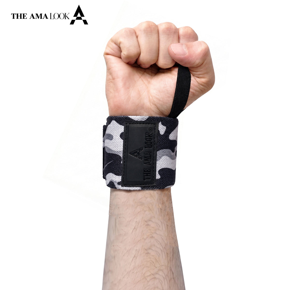 THE AMA LOOK Premium Weight Lifting Wrist Wraps G2