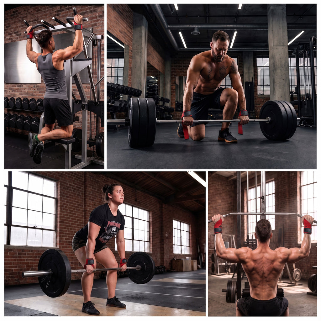 THE AMA LOOK Premium Lifting Straps R1