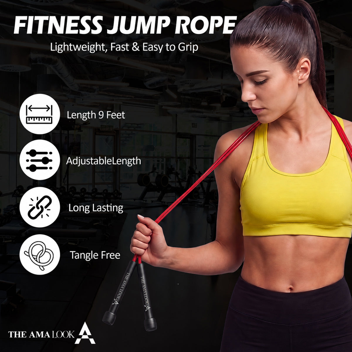 THE AMA LOOK Skipping Rope R1