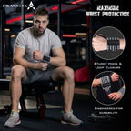 THE AMA LOOK Premium Weight Lifting Wrist Wraps G1