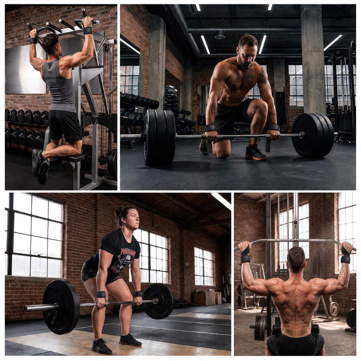 THE AMA LOOK Premium Lifting Straps B1