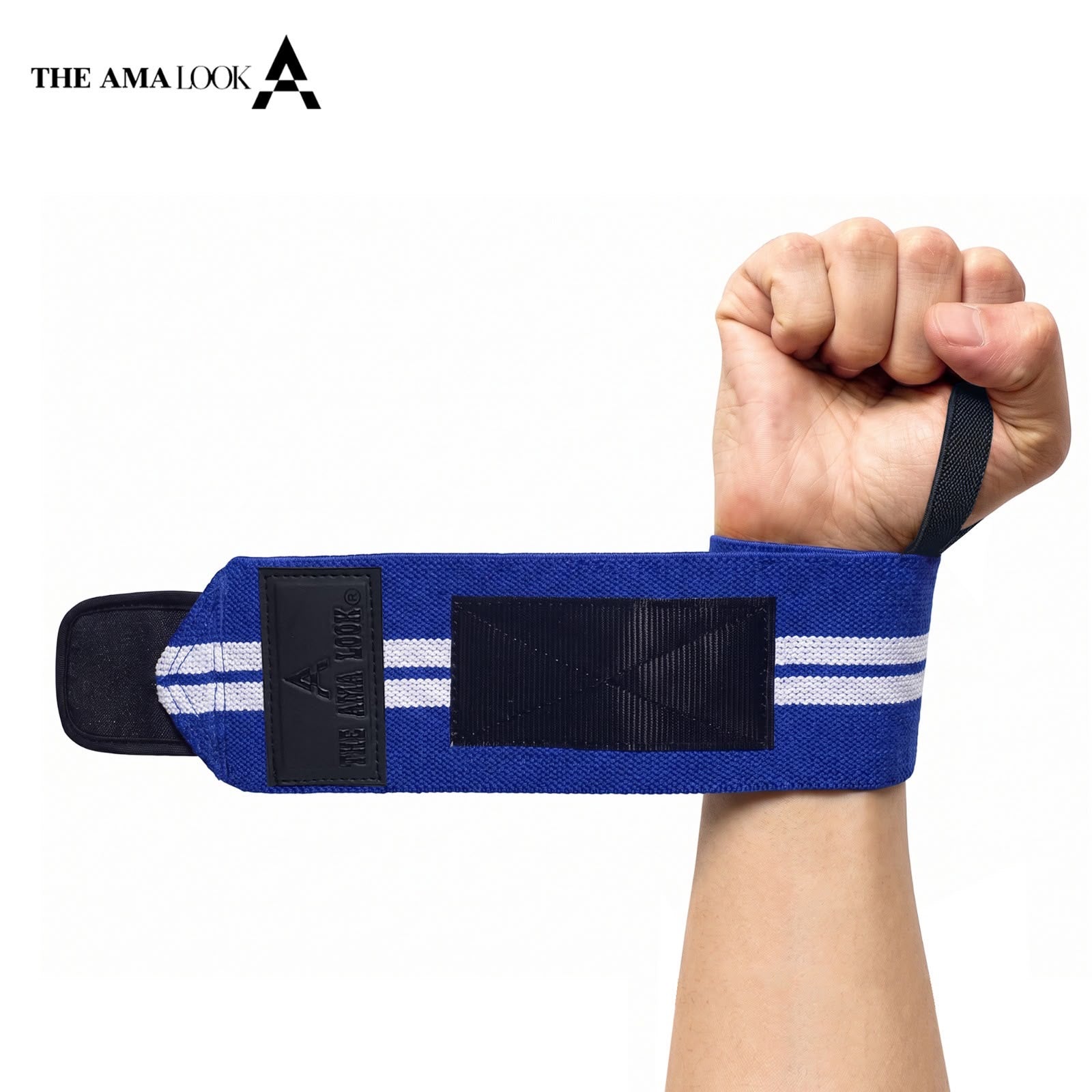 THE AMA LOOK Premium Weight Lifting Wrist Wraps B2