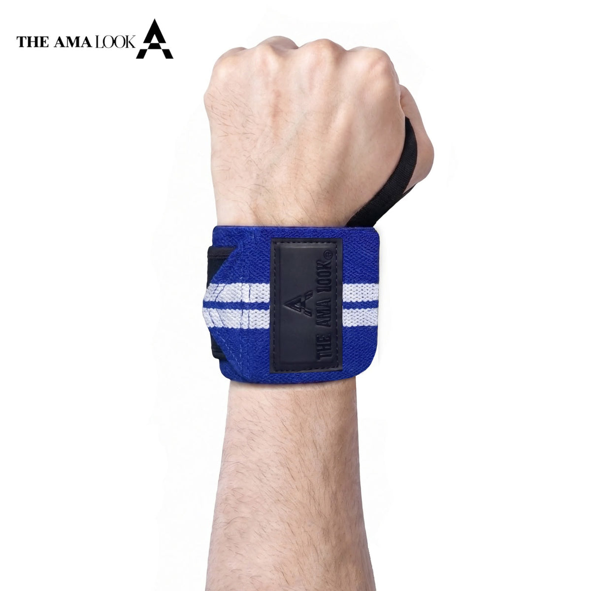 THE AMA LOOK Premium Weight Lifting Wrist Wraps B2