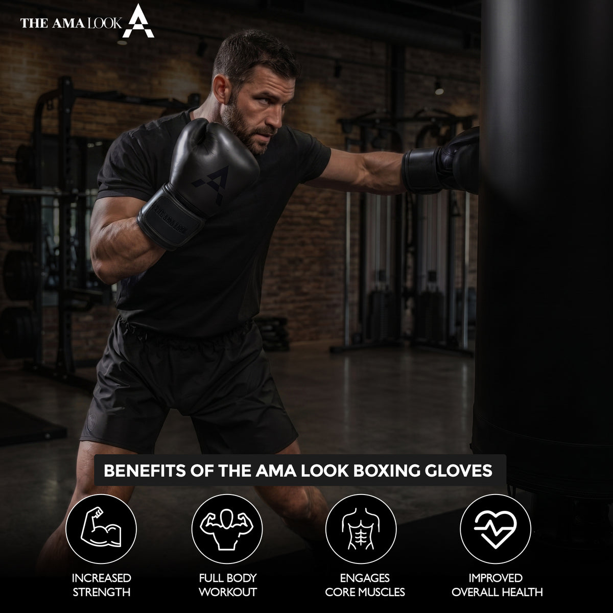 The Classic AMA LOOK Pro Training Boxing Gloves