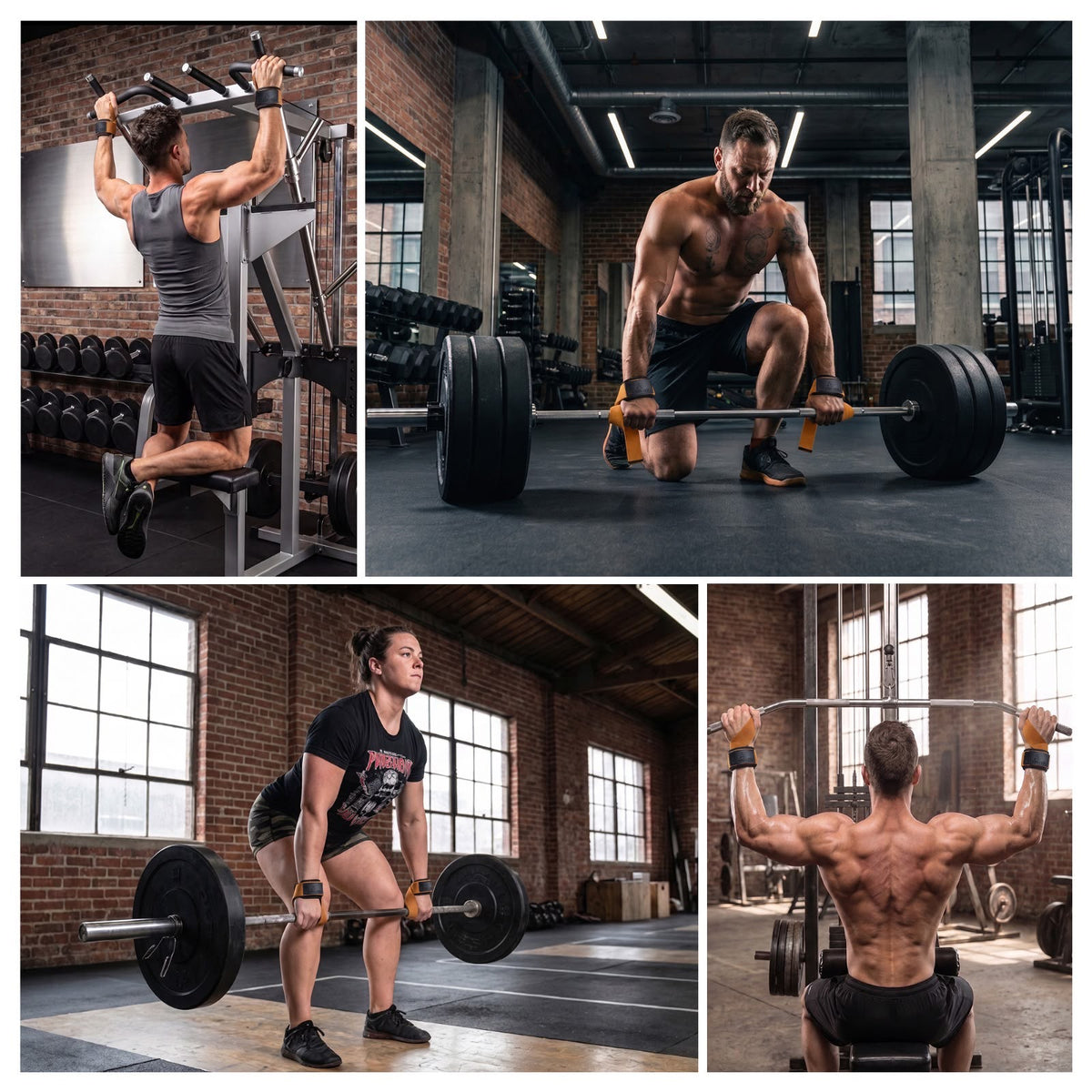 THE AMA LOOK Premium Lifting Straps O1