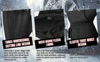 The AMA Look Cashmere Winter Leather Gloves