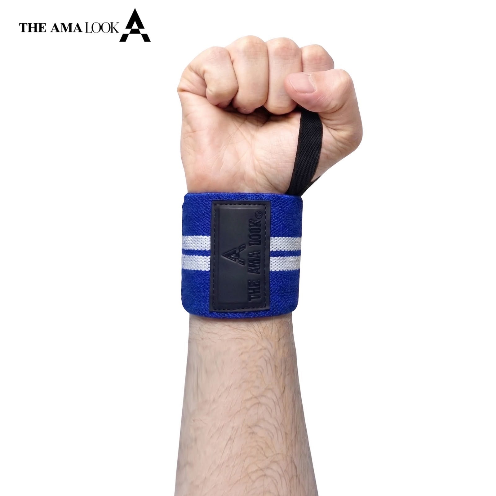 THE AMA LOOK Premium Weight Lifting Wrist Wraps B2
