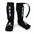 The AMA LOOK MMA Gel Padded Shin Guard Blue