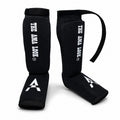 The AMA LOOK MMA Gel Padded Shin Guard Black