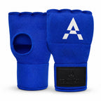 THE AMA LOOK Gel Padded Boxing Hand Wraps Blue
