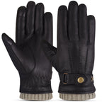 The AMA Premium Winter Leather Gloves
