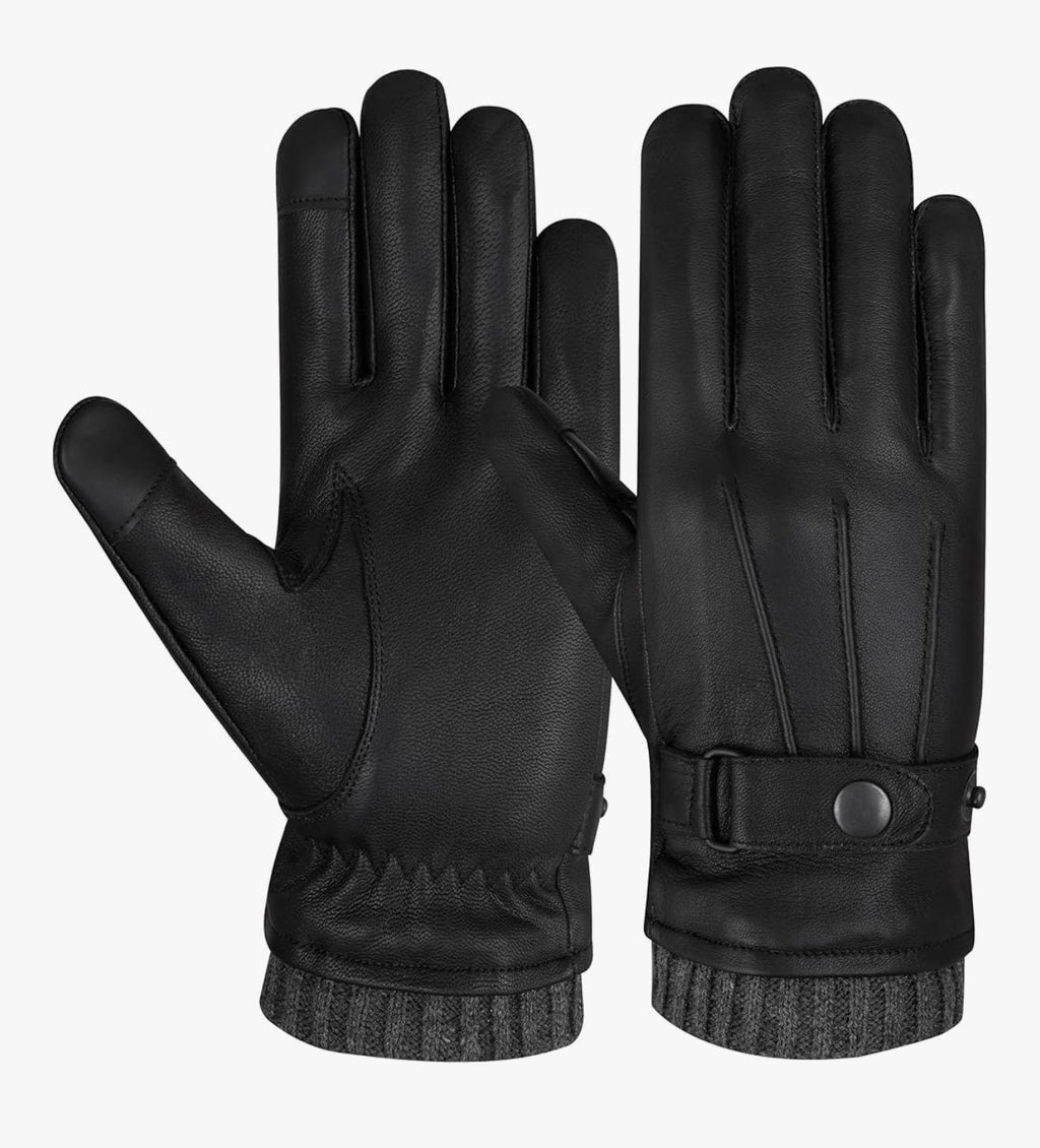 The AMA Premium Winter Leather Gloves